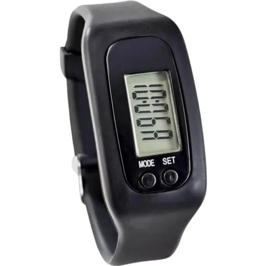 Altitude Strider Pedometer Watch Watch Black
